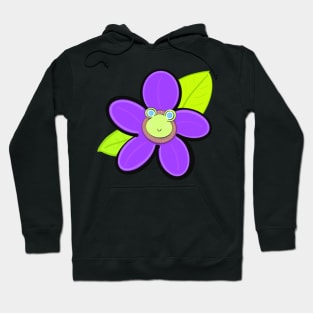 Friggin Flower Froggy Hoodie